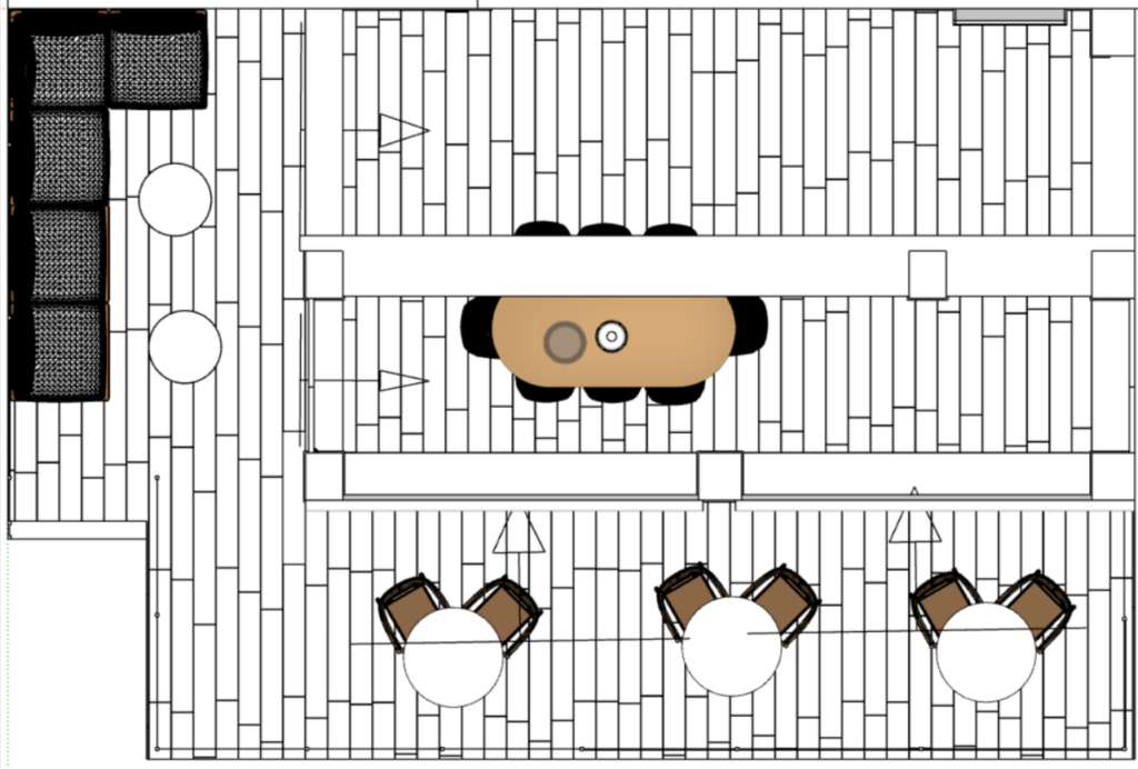 Luxury Villa Interior Design in Manilva: result of the interior design project, view 1.