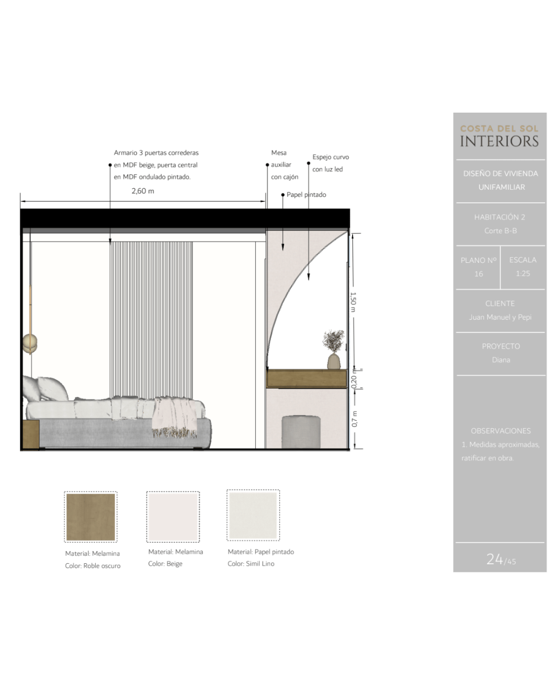 Diseño de interior de estilo contemporáneo