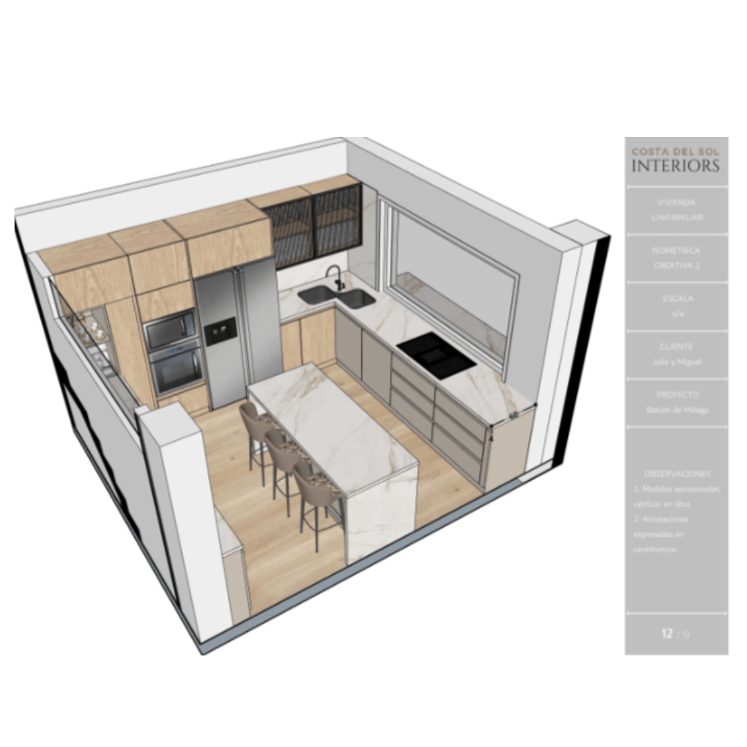 Propuesta de diseño de cocina