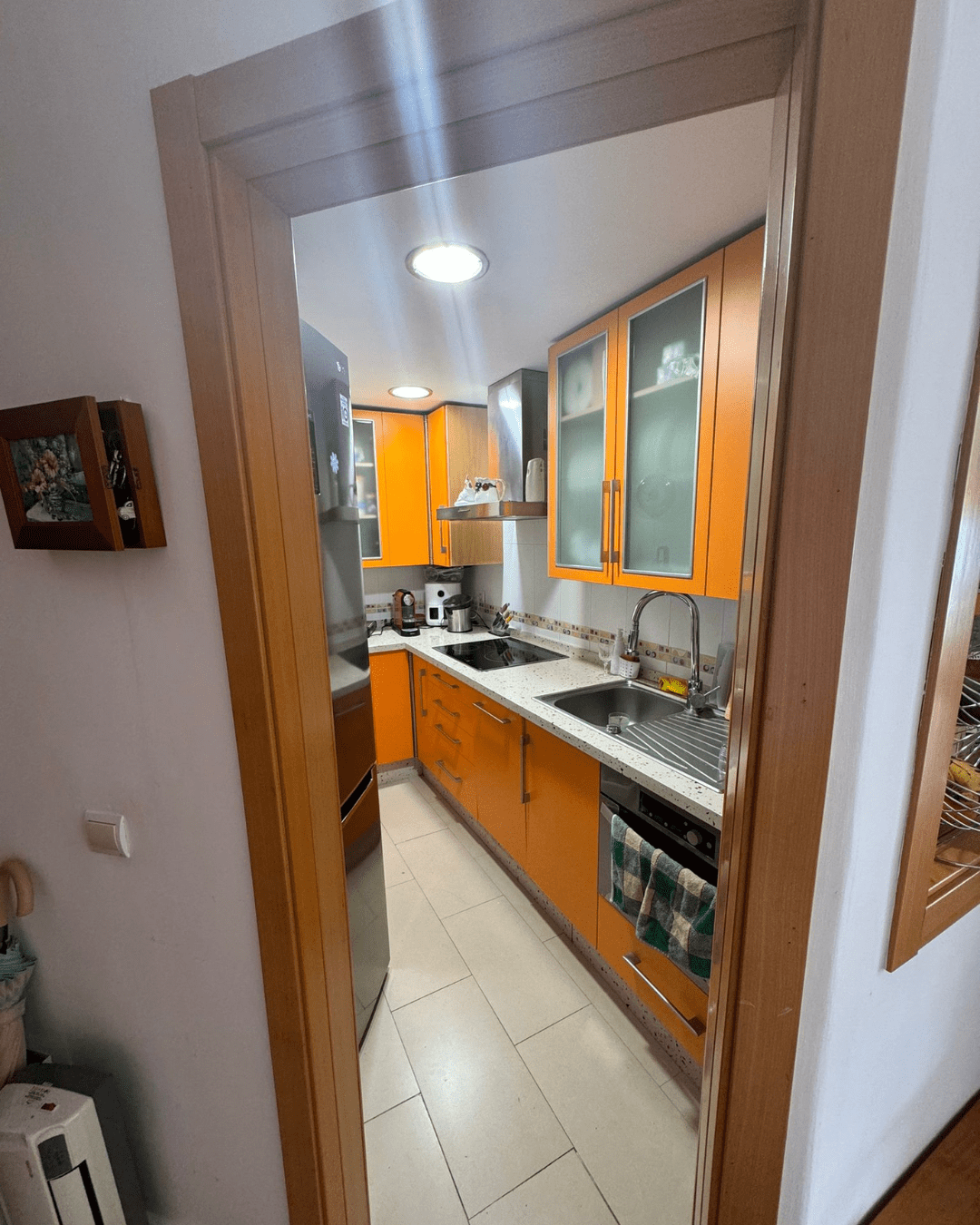 Transformación de cocina contemporánea pequeña — Estado inicial 3