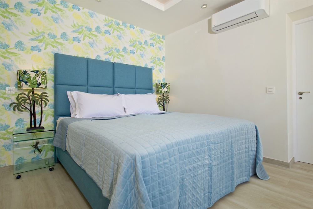 Boutique hotel bedroom before the new interior design and furniture scheme